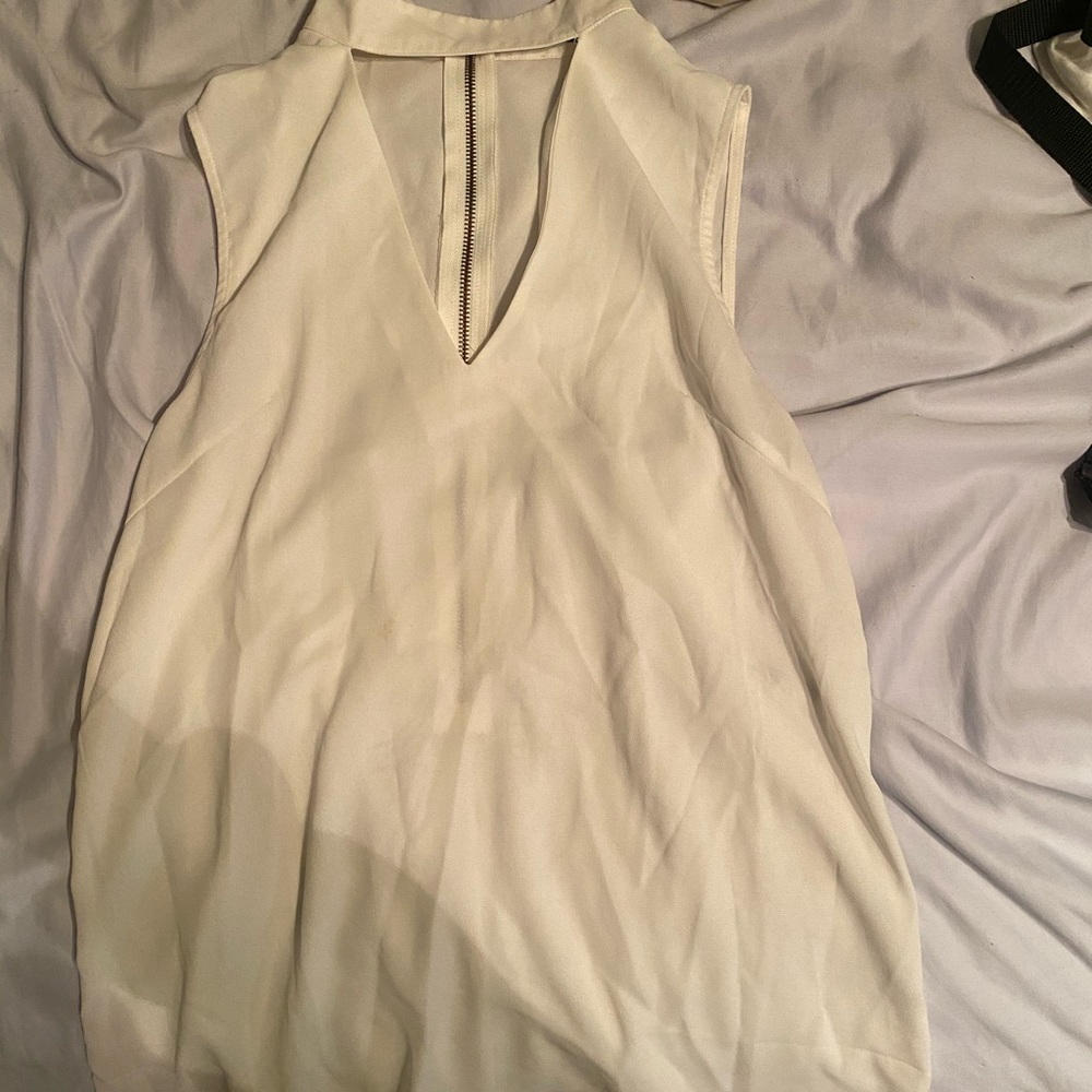 whitefox v neck blouse